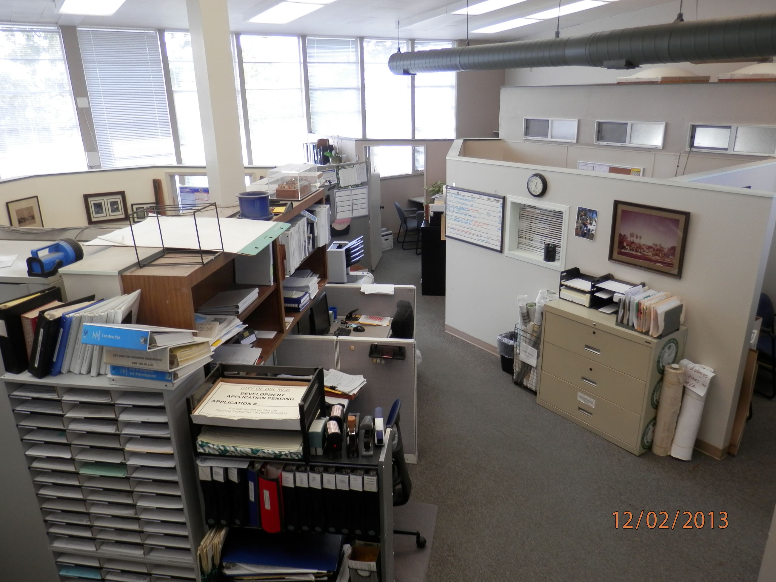 Tight Workspace in City Hall