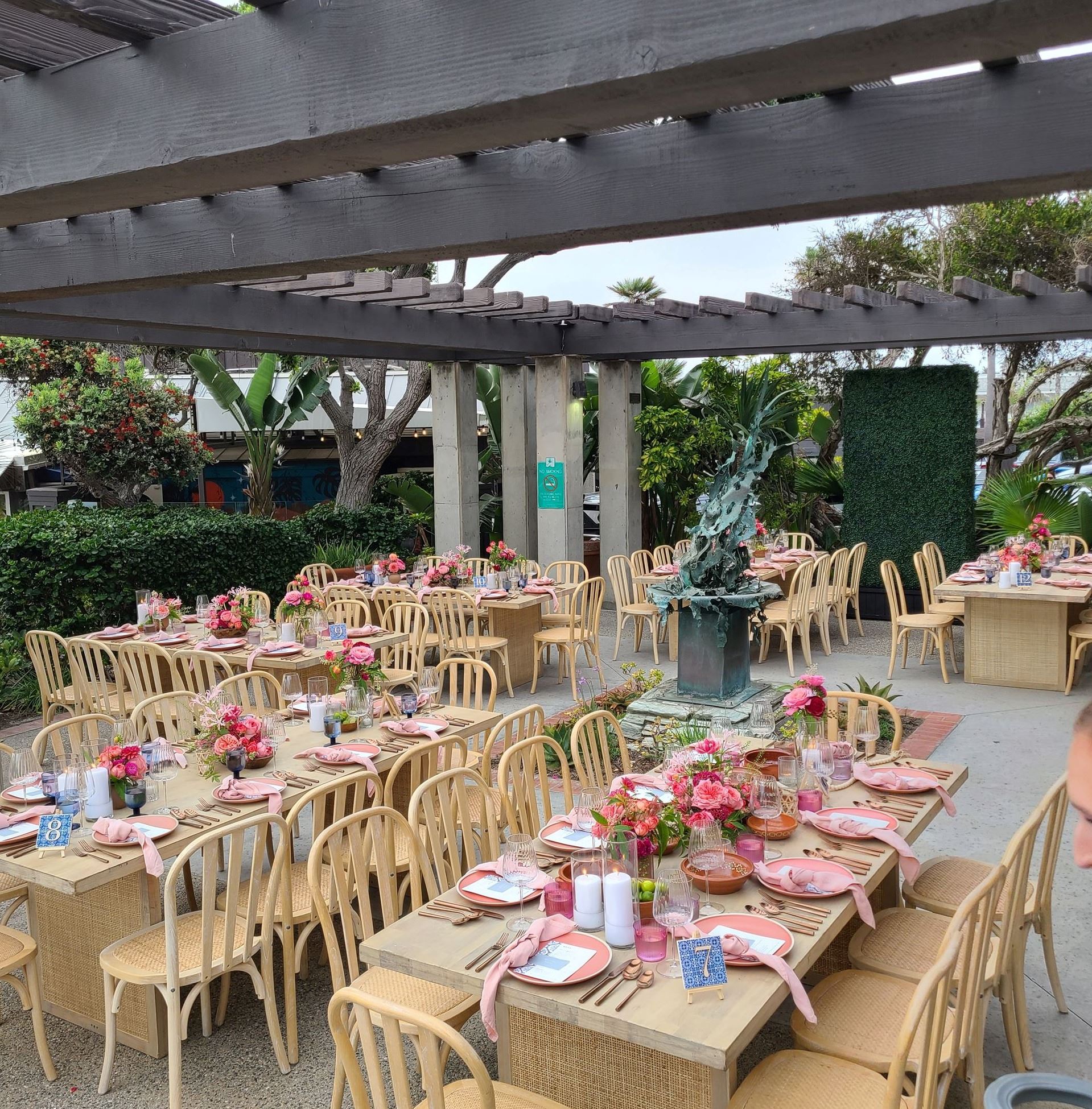 Dining Outside Patio