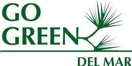 Go Green Del Mar logo