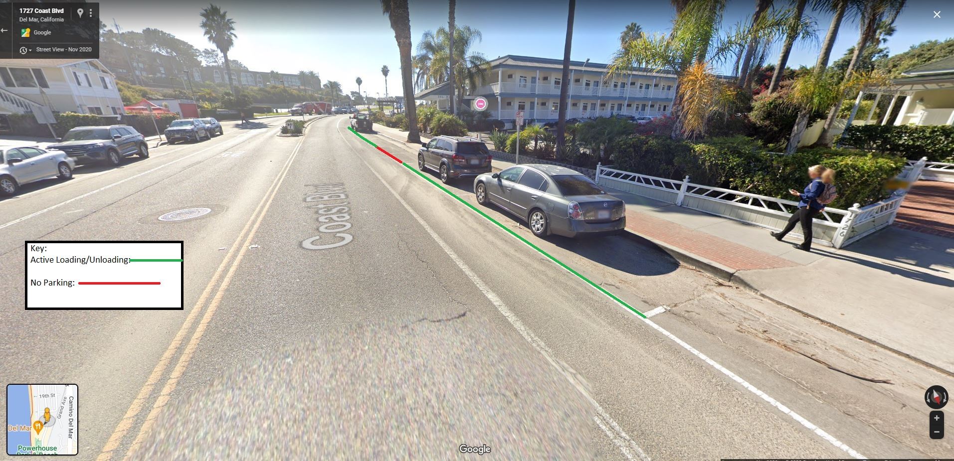 JG Parking Street View Labeled